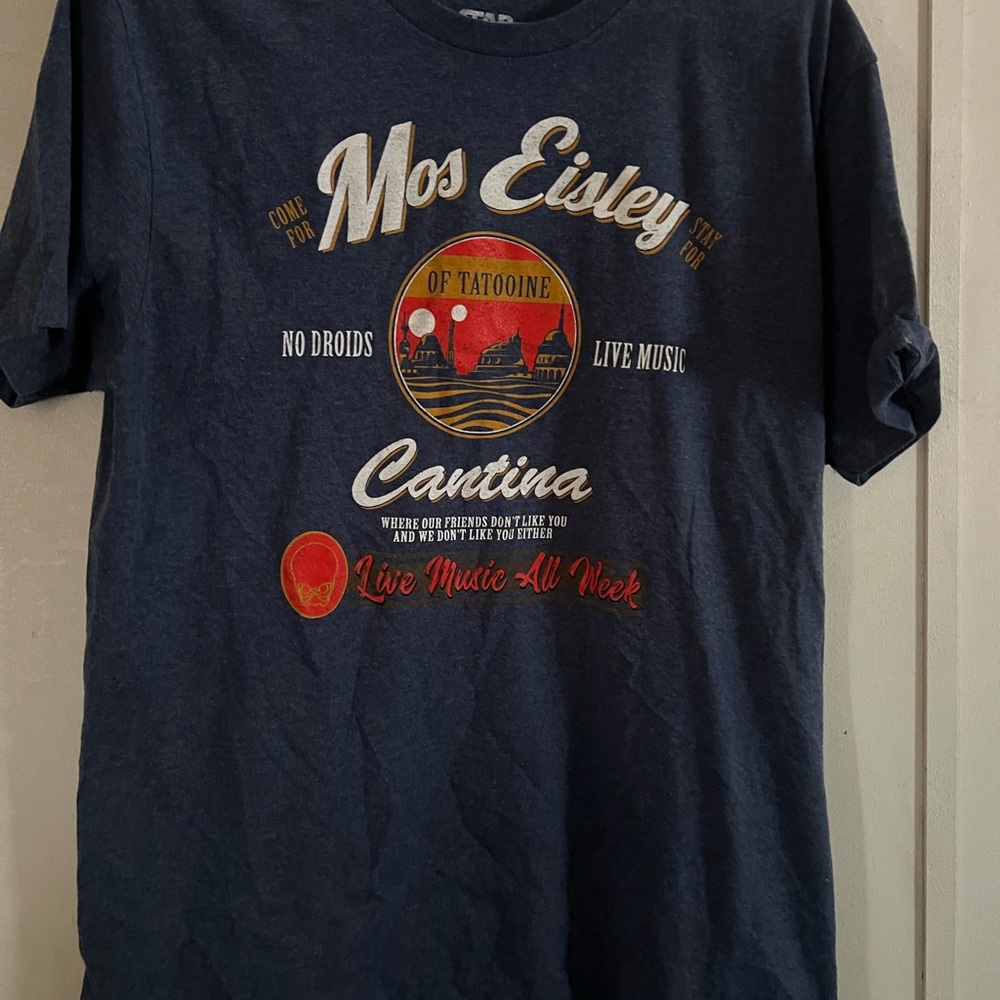 Mos Eisley Cantina Graphic T-Shirt - Blue